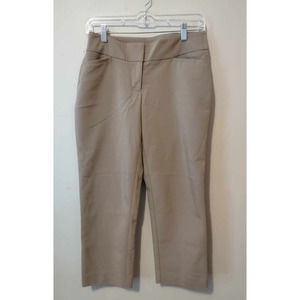 Apt. 9 Khaki Capri Dress Pants Size 4